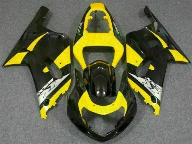 Online GSXR 600 / 750 K1 K2 K3 01-03 Verkleidungen - Gelb Schwarz Online GSXR 600 / 750 K1 K2 K3 01-03 Verkleidungen - Gelb Schwarz