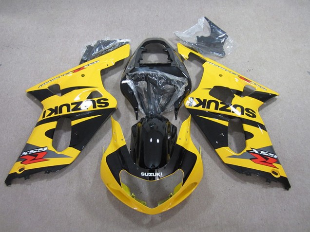 Online GSXR 600 K1 K2 K3 01-03 Verkleidungen - Gelb Schwarz Online GSXR 600 K1 K2 K3 01-03 Verkleidungen - Gelb Schwarz