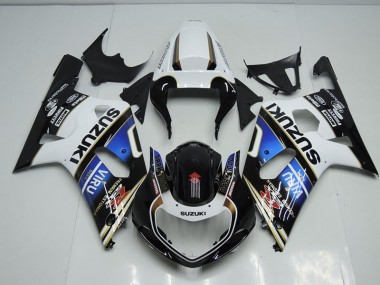 Online GSXR 750 K1 K2 K3 01-03 Verkleidungen - Schwarz Weiß Blau Viru