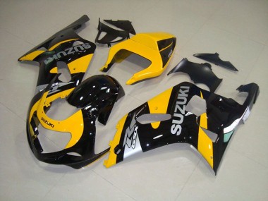 Online GSXR 750 K1 K2 K3 01-03 Verkleidungen - Gelb Schwarz