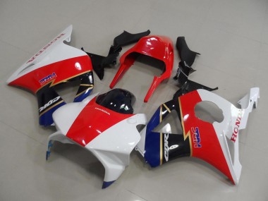 Online CBR 900 RR 954 02-03 Verkleidungen - Rot Weiß Dunkel Blau