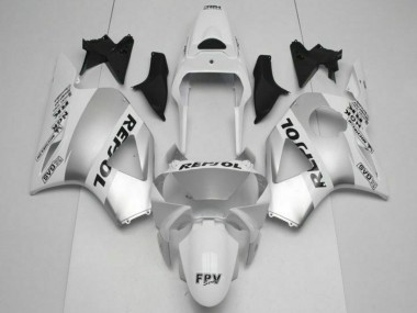 Online CBR 900 RR 954RR 02-03 Verkleidungen - Weiß Silber Schwarz Repsol