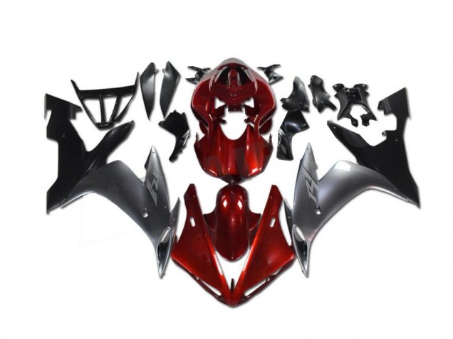 Online R1 02-03 Verkleidungen - Rot Grau Schwarz Online R1 02-03 Verkleidungen - Rot Grau Schwarz