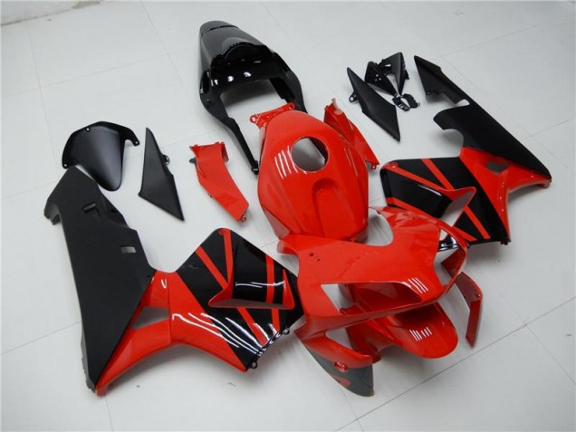 Online CBR 600 RR 03-04 Verkleidungen Komplett Sets - Rot Schwarz Online CBR 600 RR 03-04 Verkleidungen Komplett Sets - Rot Schwarz