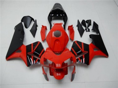 Online CBR 600 RR 03-04 Verkleidungen Komplett Sets - Rot Schwarz