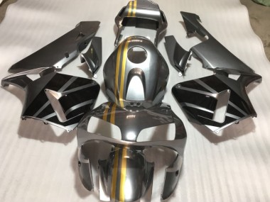 Online CBR 600 RR 03-04 Verkleidungen - Silber Gold Schwarz