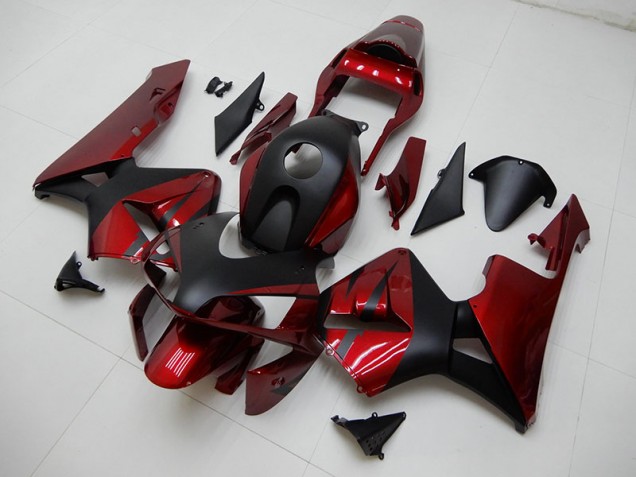 Online CBR 600 RR 03-04 Verkleidungen - Rot Schwarz Online CBR 600 RR 03-04 Verkleidungen - Rot Schwarz