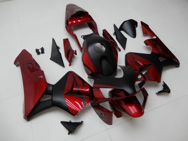 Online CBR 600 RR 03-04 Verkleidungen - Rot Schwarz Online CBR 600 RR 03-04 Verkleidungen - Rot Schwarz