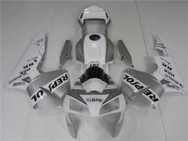 Online CBR 600 RR 03-04 Verkleidungen - Silver Weiß Schwarz Repsol Online CBR 600 RR 03-04 Verkleidungen - Silver Weiß Schwarz Repsol