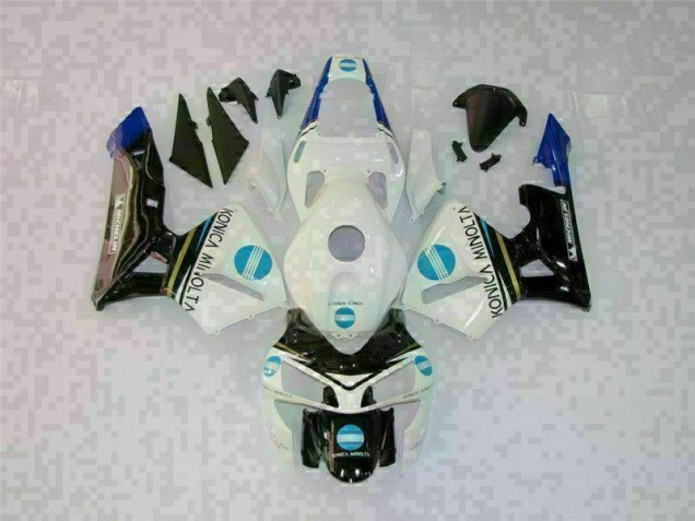 Online CBR 600 RR 03-04 Vollverkleidung - Weiß Schwarz Online CBR 600 RR 03-04 Vollverkleidung - Weiß Schwarz