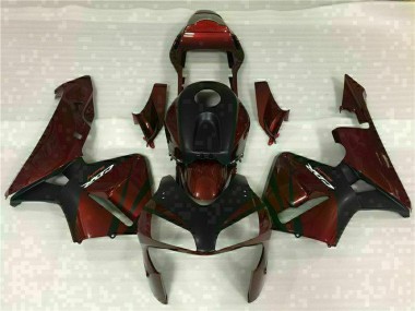Online CBR 600 RR 03-04 Verkleidung - Schwarz Rot
