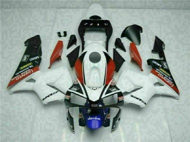 Online CBR 600 RR 03-04 Verkleidungen - Weiß Blau