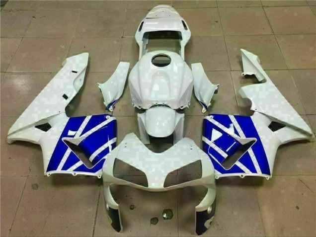 Online CBR 600 RR 03-04 Verkleidung - Weiß Blau Online CBR 600 RR 03-04 Verkleidung - Weiß Blau