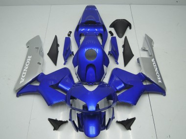Online CBR 600 RR 03-04 Verkleidungen - Blau Silber