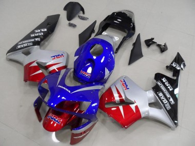 Online CBR 600 RR 03-04 Verkleidungen - Rot Silber Blau