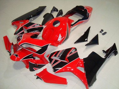Online CBR 600 RR 03-04 Verkleidung - Rot Schwarz
