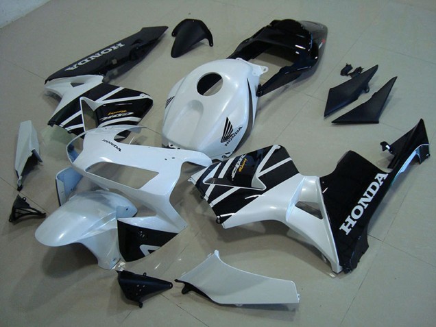 Online CBR 600 RR 03-04 Verkleidungen - Weiß Schwarz Online CBR 600 RR 03-04 Verkleidungen - Weiß Schwarz