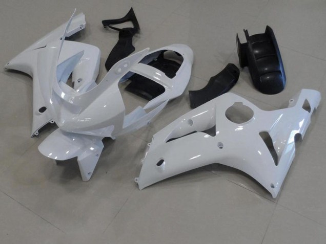 Online ZX6R 03-04 Verkleidungen - Weiß Online ZX6R 03-04 Verkleidungen - Weiß