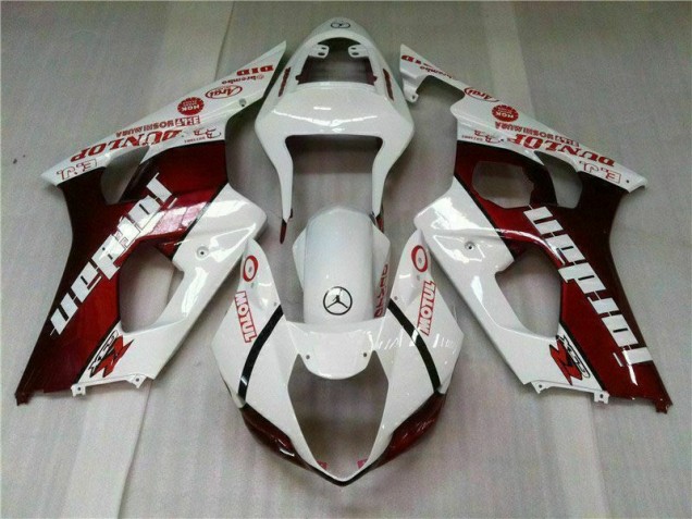 Online GSXR 1000 K3 03-04 Verkleidung - Rot Weiß Online GSXR 1000 K3 03-04 Verkleidung - Rot Weiß