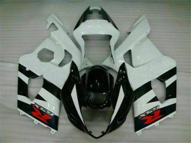 Online GSXR 1000 K3 03-04 Vollverkleidung - Weiß Schwarz Online GSXR 1000 K3 03-04 Vollverkleidung - Weiß Schwarz