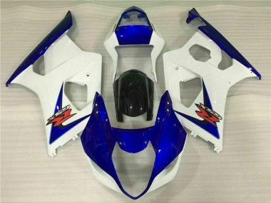 Online GSXR 1000 K3 03-04 Verkleidungen - Weiß Blau