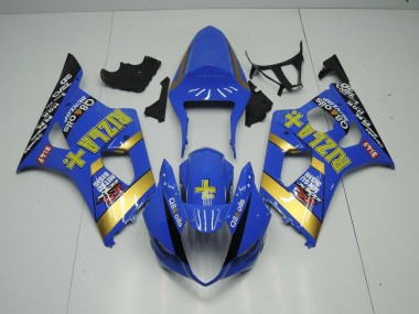 Online GSXR 1000 K3 03-04 Verkleidungen - Blau Rizla