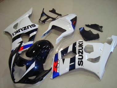 Online GSXR 1000 K3 03-04 Verkleidungen - Dunkel blau Weiß