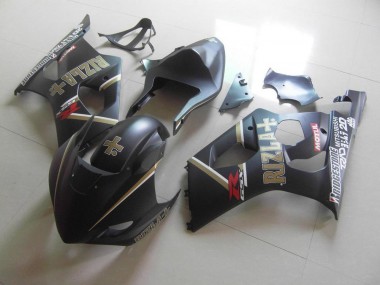 Online GSXR 1000 K3 03-04 Verkleidungen - Matt Schwarzer Rizla Renn