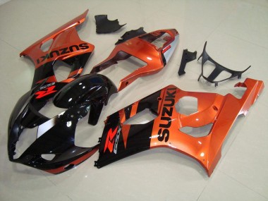 Online GSXR 1000 K3 03-04 Verkleidungen - Orange und Schwarz