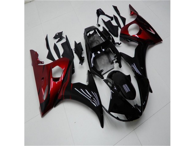 Online R6 03-05 Verkleidungen - Schwarz Rot Online R6 03-05 Verkleidungen - Schwarz Rot