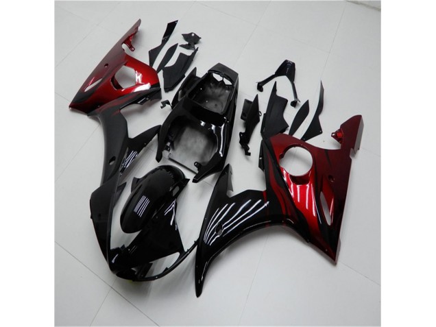 Online R6 03-05 Verkleidungen - Schwarz Rot Online R6 03-05 Verkleidungen - Schwarz Rot