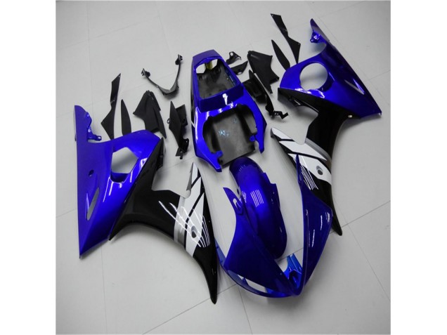 Online R6 03-05 Verkleidungen - Blau Weiß Schwarz Online R6 03-05 Verkleidungen - Blau Weiß Schwarz