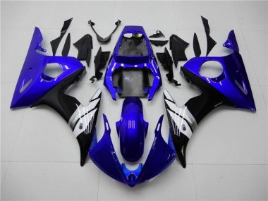 Online R6 03-05 Verkleidungen - Blau Weiß Schwarz