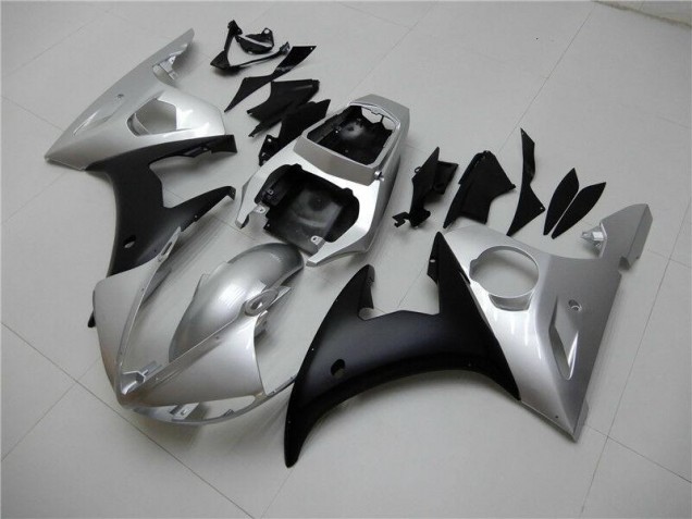 Online R6 03-05 Verkleidungen - Silber Schwarz Online R6 03-05 Verkleidungen - Silber Schwarz
