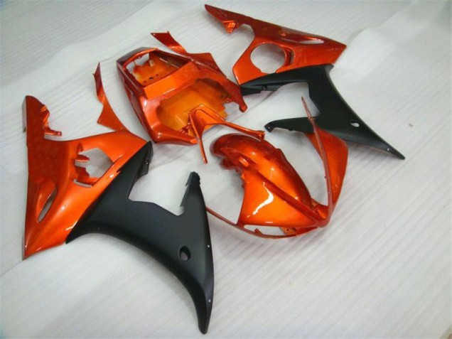Online R6 03-05 Verkleidungen - Orange Schwarz Online R6 03-05 Verkleidungen - Orange Schwarz