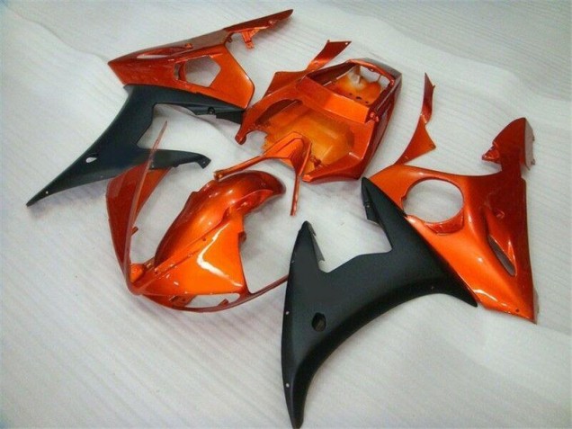 Online R6 03-05 Verkleidungen - Orange Schwarz Online R6 03-05 Verkleidungen - Orange Schwarz