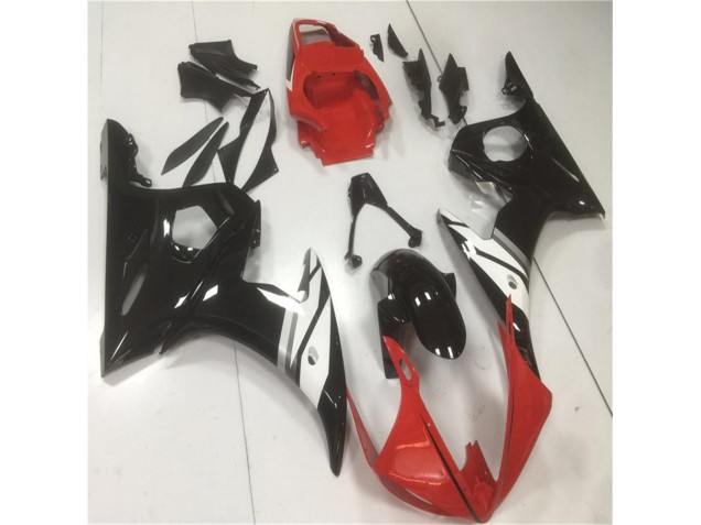 Online R6 03-05 Verkleidungen - Rot Schwarz Weiß Online R6 03-05 Verkleidungen - Rot Schwarz Weiß