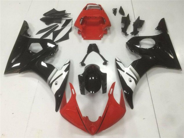Online R6 03-05 Verkleidungen - Rot Schwarz Weiß Online R6 03-05 Verkleidungen - Rot Schwarz Weiß