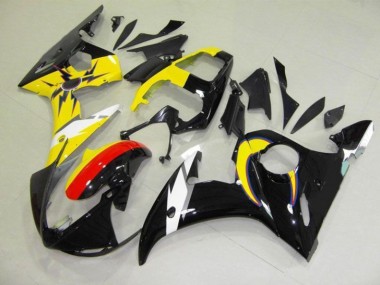 Online R6 03-05 Verkleidungen - Mond Schwarz Gelb