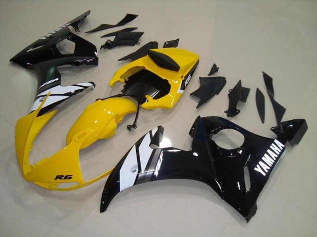 Online R6 03-05 Verkleidungen - Gelb Schwarz Online R6 03-05 Verkleidungen - Gelb Schwarz