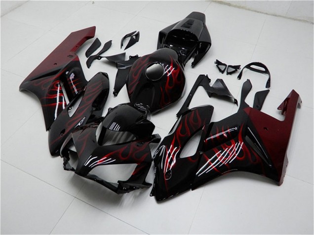 Online CBR 1000 RR 04-05 Vollverkleidung - Rot Schwarz Online CBR 1000 RR 04-05 Vollverkleidung - Rot Schwarz
