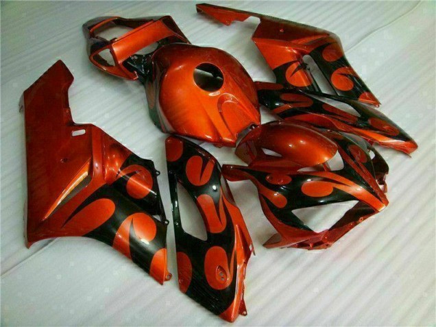 Online CBR 1000 RR 04-05 Verkleidung - Orange Schwarz Online CBR 1000 RR 04-05 Verkleidung - Orange Schwarz