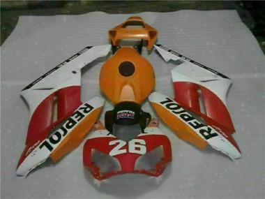 Online CBR 1000 RR 04-05 Verkleidungen - Orange Rot Repsol 26