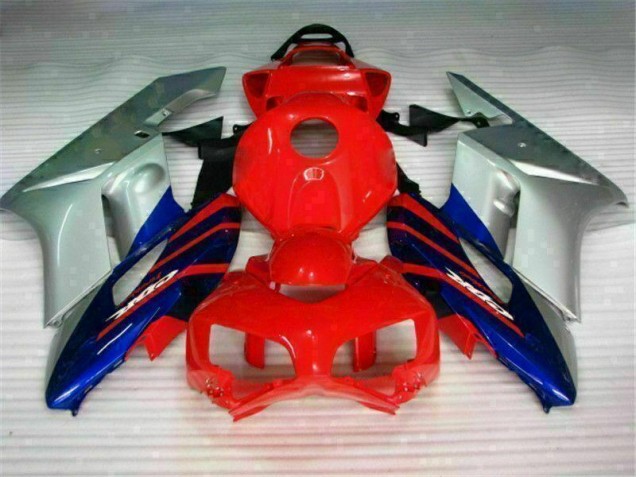 Online CBR 1000 RR 04-05 Verkleidungen - Rot Silber Blau Online CBR 1000 RR 04-05 Verkleidungen - Rot Silber Blau
