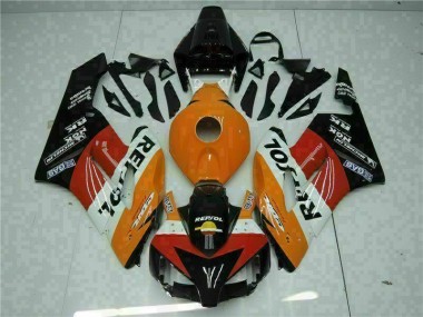 Online CBR 1000 RR 04-05 Verkleidung - Orange Schwarz Repsol