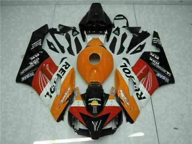 Online CBR 1000 RR 04-05 Verkleidung - Orange Schwarz Repsol Online CBR 1000 RR 04-05 Verkleidung - Orange Schwarz Repsol