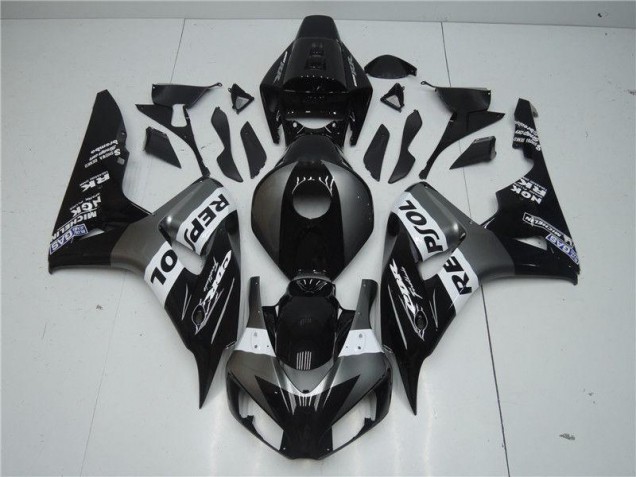 Online CBR 1000 RR 04-05 Verkleidung - Grau Schwarz Repsol Online CBR 1000 RR 04-05 Verkleidung - Grau Schwarz Repsol