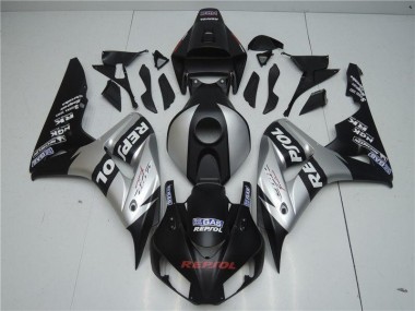 Online CBR 1000 RR 04-05 Verkleidungen - Schwarz Silber Repsol