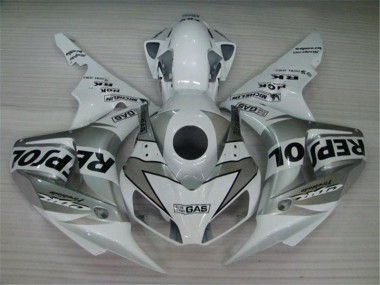 Online CBR 1000 RR 04-05 Verkleidungen - Weiß Silber Schwarz Repsol