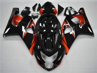 Online GSXR 600 / 750 K4 04-05 Verkleidungen - Orange Schwarz